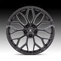 Asanti Black Label ABL39 Mogul FFT Satin Black Custom Wheels 4